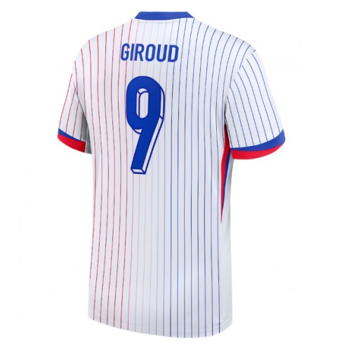 Francuska Olivier Giroud #9 Gostujuci Dres EP 2024 Kratak Rukav